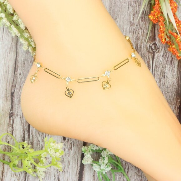 "Dainty Anklet for Women – Elegant Everyday Jewelry & Perfect Gift | MLCRC1703 - Picture 1 of 10